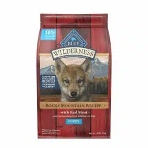 Blue Buffalo Blue Buffalo Wilderness Rocky Mountain Recipe High Protein Natural Puppy Dry Dog Food | 4.5 lb