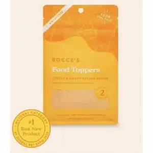 Bocces Bakery KHRM02300289 8 oz Cheese Topper Dog Food