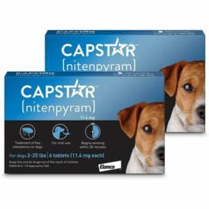 Capstar Fast-Acting Oral Flea Treatment Dogs 2-25 lbs. 12CT 11mg