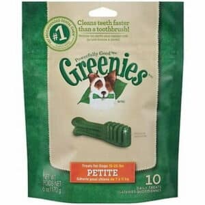 Greenies 10109078 Adult Poultry Flavor Canine Dental Care Dog Treats 10-Pack