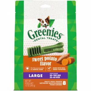 Greenies Dental Bone Sweet Potato Large - 36 oz