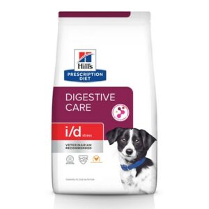 Hill's Prescription Diet i/d Stress Digestive Care Dry Dog Food 8 lb Bag, Chicken Flavor