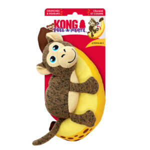 KONG Pull A Partz Pals Monkey Dog toy - Medium