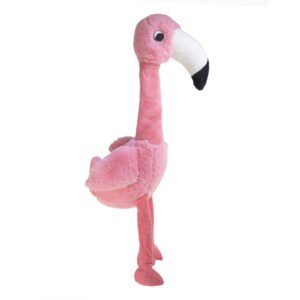 KONG Shakers Flamingo Dog Toy, Large, Pink