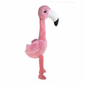 KONG Shakers Honkers Flamingo Dog Toy - Squeaker in Pink, Size: Large | PetSmart