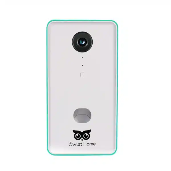 Owlet Home Blue Pet Camera with Treat Dispenser for Dogs, 2.4 LBS, Blue