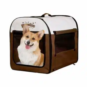 PAWISE Soft-Sided Dog Travel Crate Large