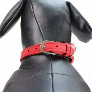Pet Dog Leather Rhinestones Bow Knot Collar Crystals Bling Diamonds For Small Medium Large Dogs