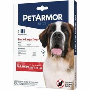 PetArmor Flea and Tick Treatment for X-Large Dogs (89-132 Pounds) 3 Month Supply