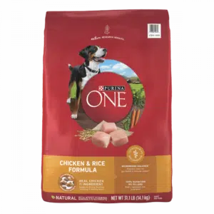 Purina ONE SmartBlend Chicken & Rice Dry Dog Food - 31.1 lb Bag