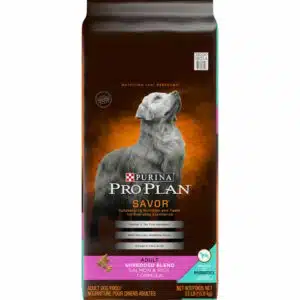 Purina Pro Plan Adult Shredded Blend Salmon & Rice Formula Dry Dog Food - 33 lb Bag