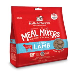 Stella & Chewy's Freeze Dried Raw Dandy Lamb Meal Mixers Grain Free Dog Food Topper - 18 oz