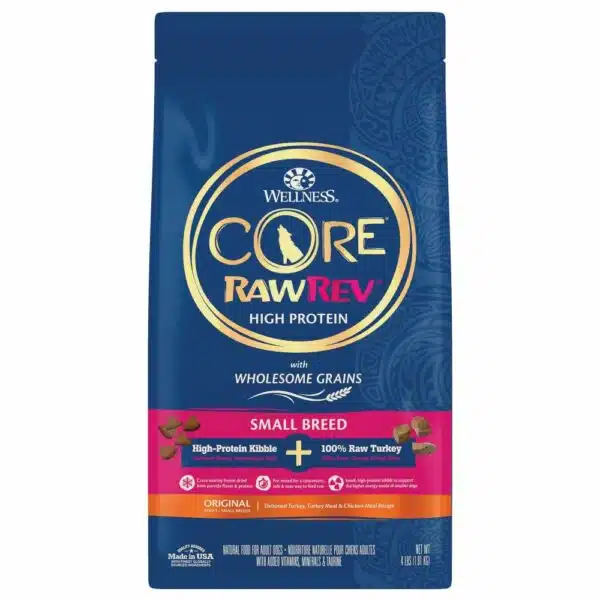 Wellness CORE RawRev Wholesome Grains Original Small Breed Recipe Dry Dog Food - 10 lb Bag