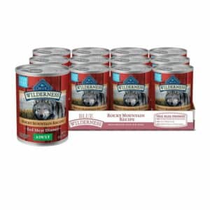 12ct Wilderness Grain Free Wet Dog Food Rocky Mountain Recipe Red Meat Beef Flavor Dinner - 12.5oz/12ct Pack