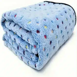 1pc Pet Blanket Coral Fleece Flannel Dog Blanket For Couch Cartoon Pattern Dog Blanket