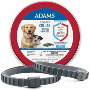 Adams Flea & Tick Collar for Dogs and Puppies 2 pack Value Pack