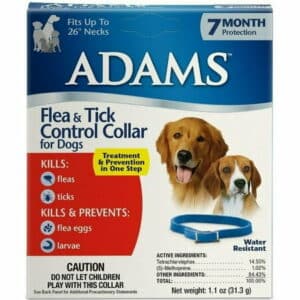 Adams Flea and Tick Collar For Dogs 7 Month Protection 1 count