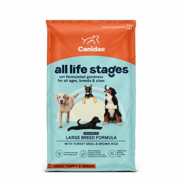 All Life Stages Large Breed Formula with Turkey Meal & Brown Rice Dry Dog Food - 40 lb Bag