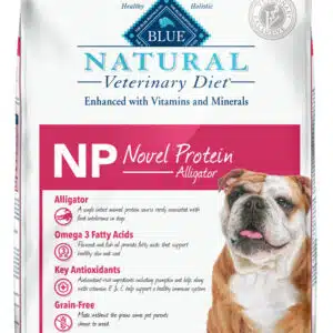 BLUE Natural Veterinary Diet NP Novel Protein Alligator Grain-Free Dry Dog Food - 22 lb Bags