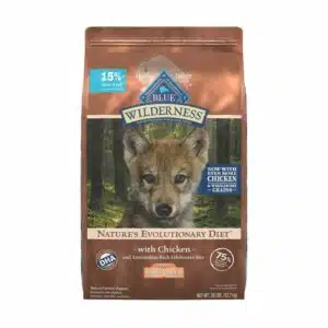 Blue Buffalo Blue Buffalo Wilderness High Protein Natural Large Breed Puppy Dry Dog Food Plus Wholesome Grains, Chicken | 28 lb