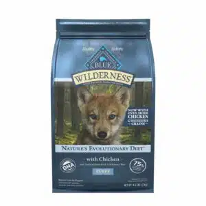 Blue Buffalo Blue Buffalo Wilderness High Protein Natural Puppy Dry Dog Food Plus Wholesome Grains, Chicken | 28 lb