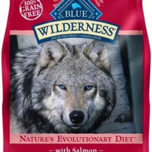 Blue Buffalo Wilderness Grain Free Natural Salmon Recipe Adult Dry Dog Food - 24 lb Bag