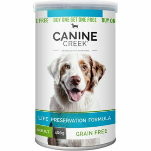 Canine Creek Real Chicken Wet Dog Food for Adult Tin Can 400gm (Buy one Get one)