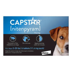 Capstar Blue For Small Dogs 2 - 25 Lbs 6 Tablets