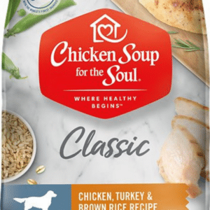 Chicken Soup For The Soul Mature Recipe with Chicken, Turkey & Brown Rice Dry Dog Food - 28 lb Bag