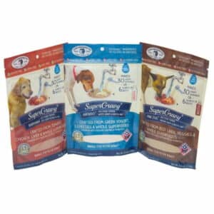 Clear Conscience Pet SuperGravy Natural Dog Food Gravy Topper Bundle 3-Flavor Pack