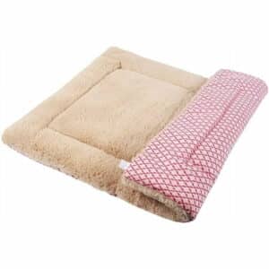 Dog Mattress Pet Mattress Dog Blanket XZ014 M 75*55CM Short Plush Pink