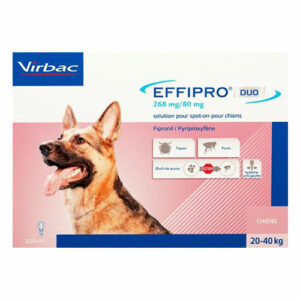 Effipro Duo Spot On For Large Dogs 45 To 88 Lbs (Pink) 4 Pack
