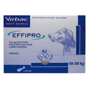 Effipro Spot On For Dogs 23 To 44 Lbs (Blue) 8 Pack