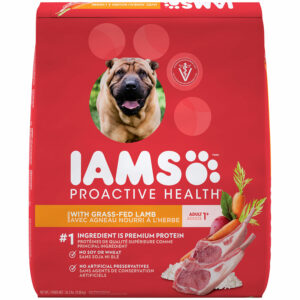 Iams Iams Adult Proactive Health With Grass Fed Lamb Dry Dog Food | 30 lb
