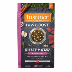 Instinct Instinct Raw Boost Grain Free Beef Recipe Small Breed Dry Dog Food | 4 lb