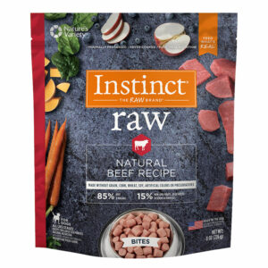 Instinct Instinct Raw Frozen Beef Bites Frozen Dog Food | 6 lb