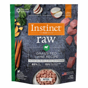 Instinct Instinct Raw Frozen Lamb Bites Frozen Dog Food | 2.7 lb