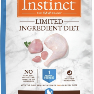 Instinct Limited Ingredient Diet Adult Grain Free Recipe with Real Turkey Natural Dry Dog Food - 22 lb Bag