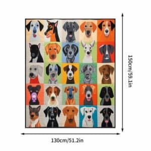 Kayannuo Valentines Day Gifts Clearance To My Dog Blanket Blanket Gift For Dog Love Cozy Idea Family Blanket Decoration Gift On Holiday