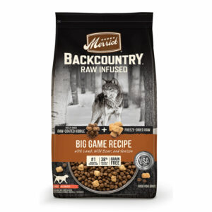 Merrick Merrick Backcountry Grain Free Big Game Recipe Dry Dog Food With Freeze Dried Raw Pieces | 4 lb
