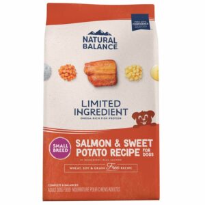 Natural Balance Natural Balance Limited Ingredient Grain Free Small Breed Salmon & Sweet Potato Recipe Dry Dog Food | 4 lb