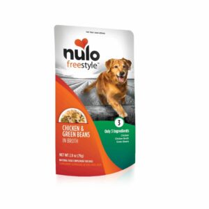 Nulo Nulo Free Style Chicken & Green Beans In Broth Wet Dog Food Topper | 2.8 oz - 24 pk