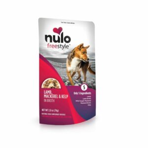 Nulo Nulo Free Style Lamb, Mackerel, & Kelp In Broth Wet Dog Food Topper | 2.8 oz - 24 pk