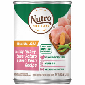 Nutro Premium Loaf Turkey, Sweet Potato & Green Bean Recipe Dog Food | 12.5 oz-12pk