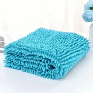 Pet Drying Towel Ultra-absorbent Dog Bath Towel Blanket Fiber Chenille Puppy Dog Clean Towel Pet Product Dog Blanket