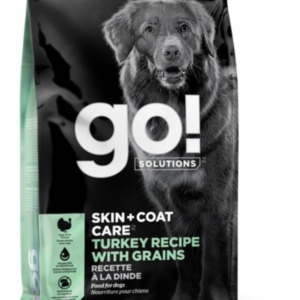 Petcurean Go! Skin & Coat Care Turkey Recipe With Grains Dry Dog Food - 22 lb Bag
