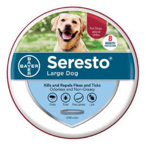 Seresto Collar For Large Dogs Over 18lbs - 27.5 Inch (70 Cm) 1 Collar