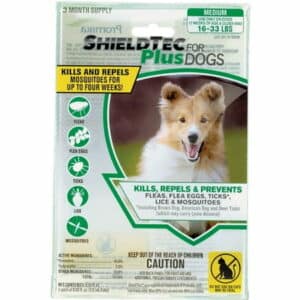 ShieldTec Plus Dog 16-33 F&t Treatment 511164