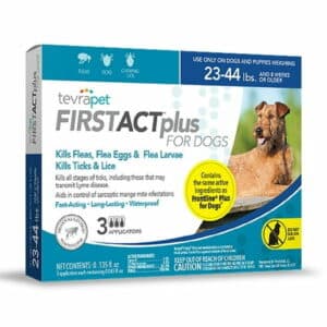TevraPet FirstAct Plus for Dogs 23-44lbs 3ds