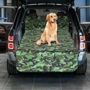 Tooyful Car SUV Trunk Mat Dog Floor Mat Water 105x55inch Multipurpose Protection Dog Blanket Washable for Back Cargo Area Green